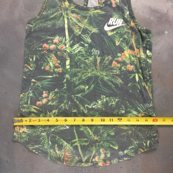 Women Tropical Nike Dri Fit Tank Top - RARE print - Picture 4 of 4